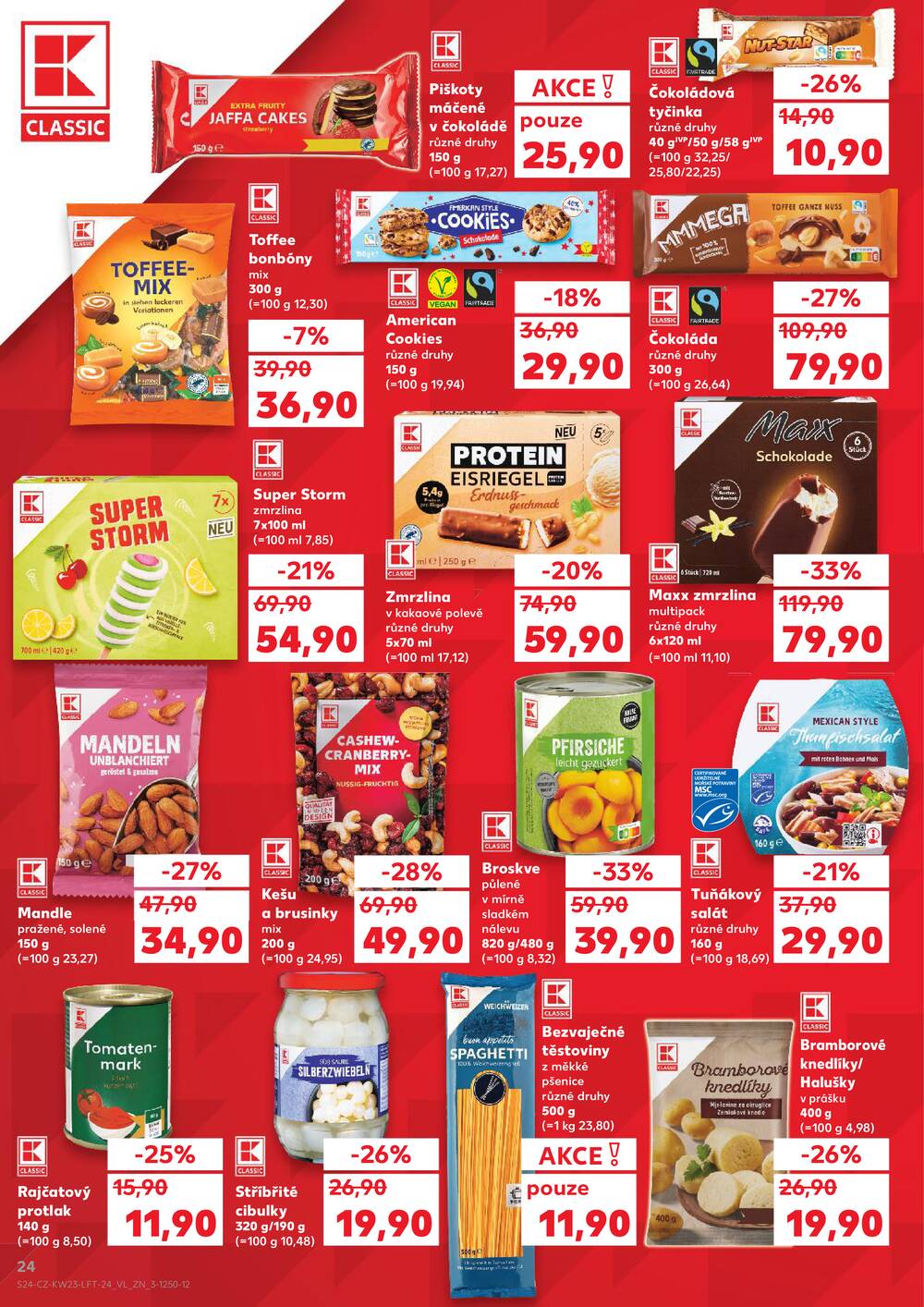 Leták Kaufland - Kaufland 3.6. - 9.6. - Kaufland - Praha 3 (Jarov) - strana 24