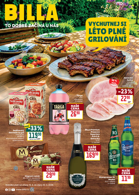 Leták Billa katalog Léto od 10.6. do 30.6.2026