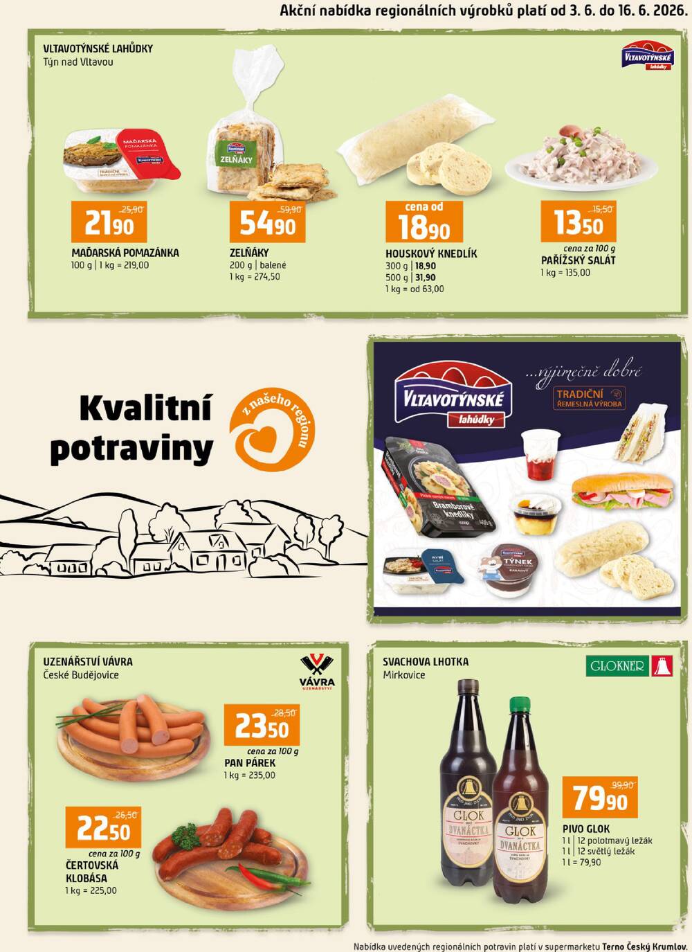 Leták Terno - Terno Český Krumlov 3.6. - 9.6. - strana 16