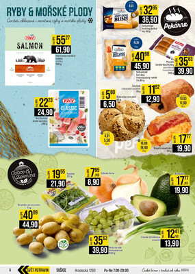 JIP Cash & Carry České Budějovice, Most, Náchod, Polička, Sušice a Svoboda nad Úpou od 3.6. do 9.6.2026