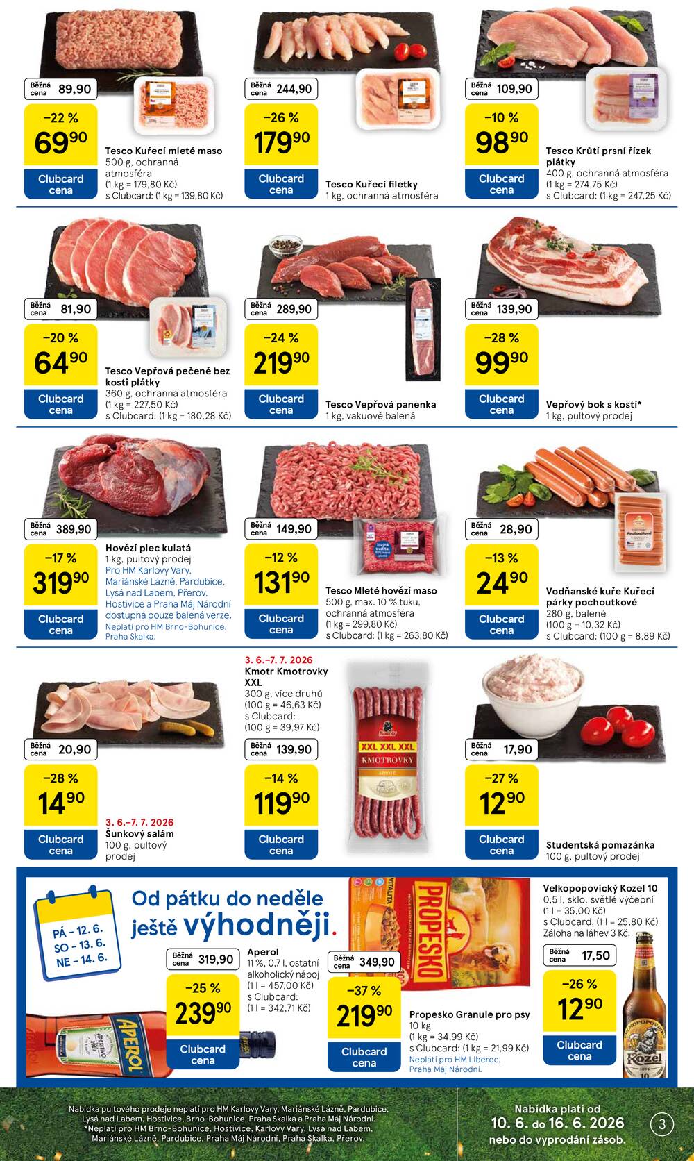 Leták Tesco - Tesco malé hypermarkety od 10.6. do 16.6.2026 - strana 3