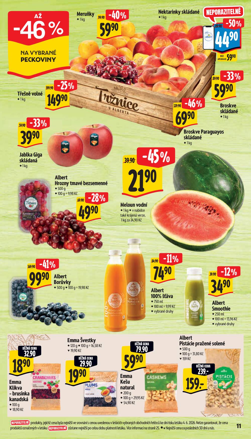 Albert Supermarket od 10.6. do 16.6.2026