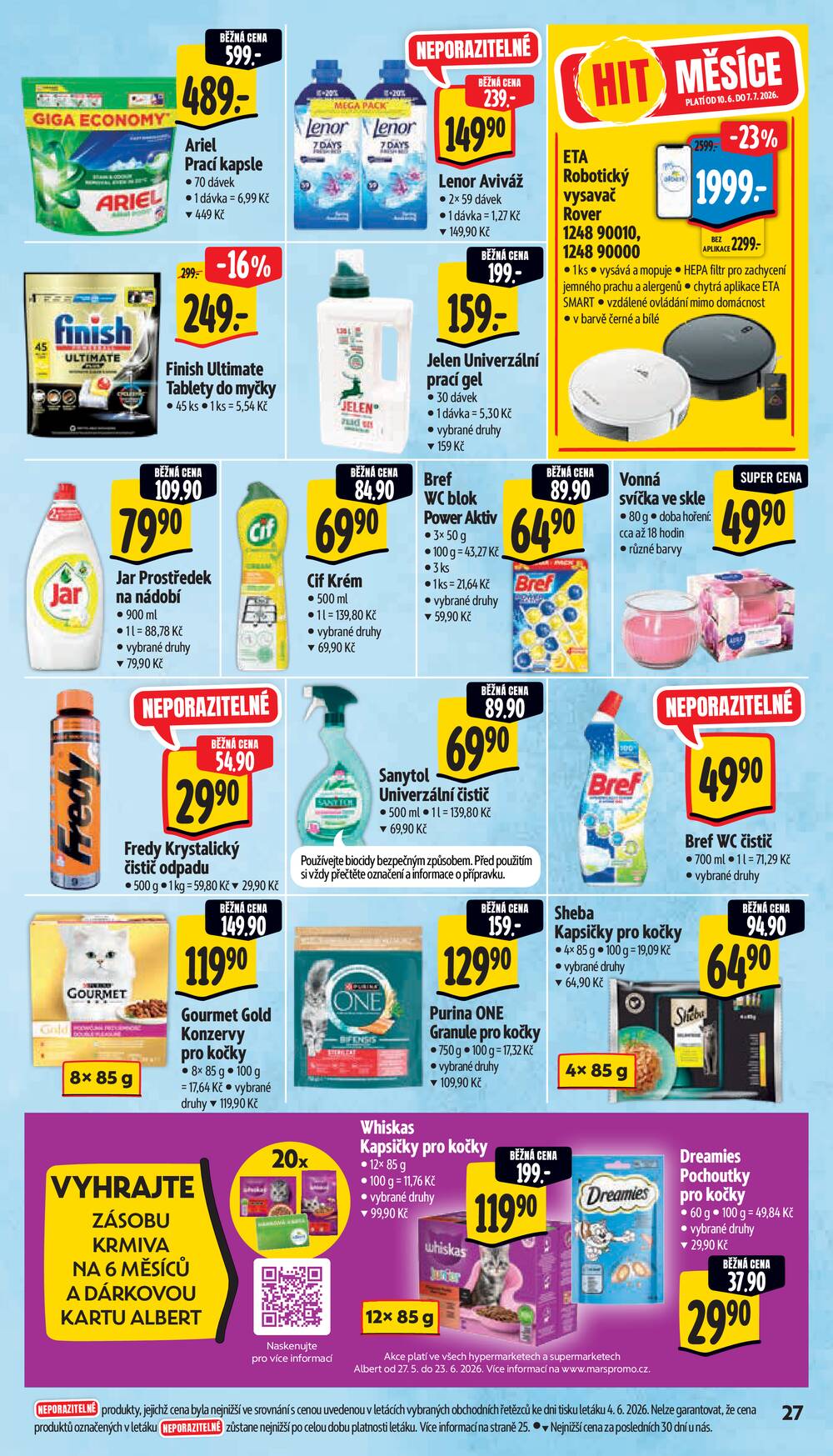 Albert Supermarket od 10.6. do 16.6.2026