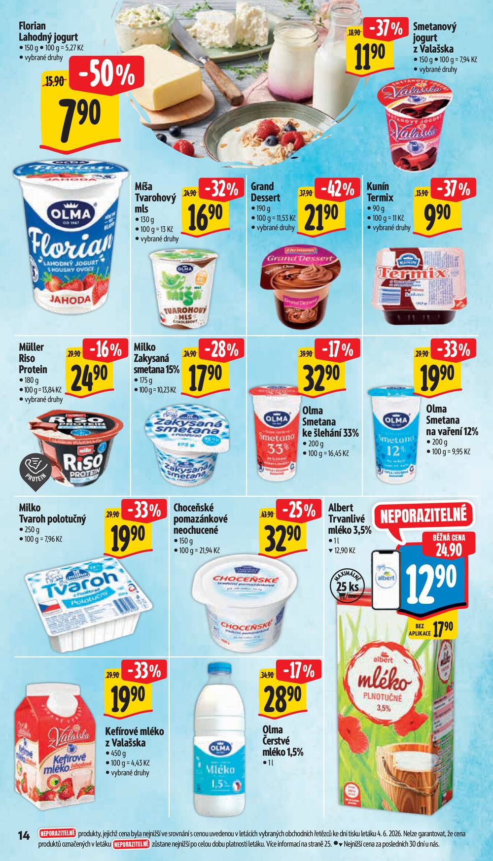 Albert Supermarket Jihomoravský od 10.6. do 16.6.2026