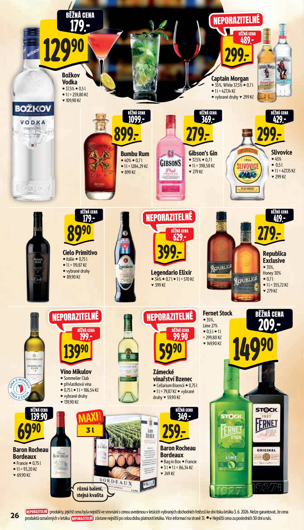 Leták Albert - Albert Hypermarket Jihomoravský od 10.6. do 16.6.2026 - strana 36 Leták Albert - Albert Hypermarket Jihomoravský od 10.6. do 16.6.2026 - strana 36