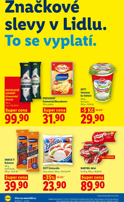 Lidl Čtvrtek od 11.6. do 14.6.2026