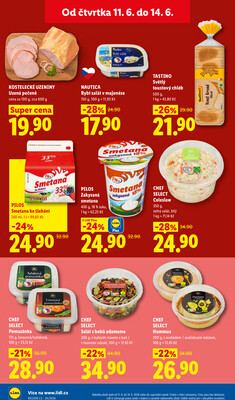 Lidl Čtvrtek od 11.6. do 14.6.2026