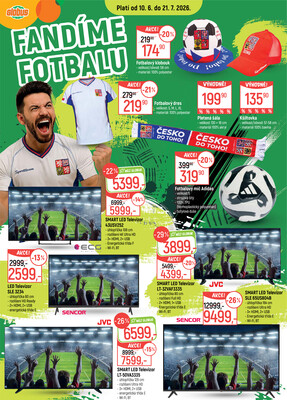 Leták Akční leták Globus 10.6. - 21.7.2026 - Globus Praha - Čakovice