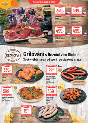 Letáky Globus