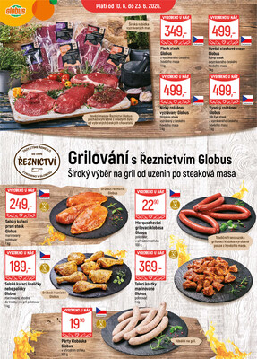 leták Globus