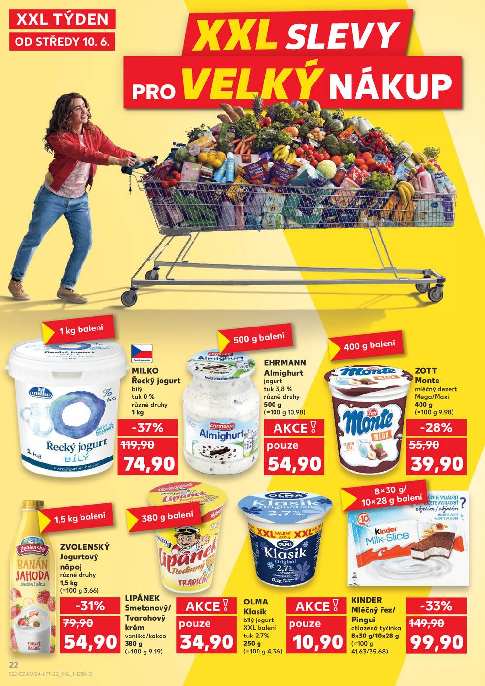 Kaufland 10.6. - 16.6. - Kaufland - Praha 3 (Jarov)
