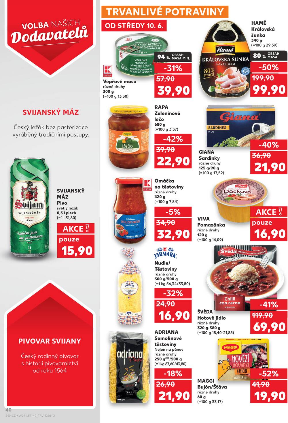 Kaufland 10.6. - 16.6. - Kaufland - Frýdek Místek