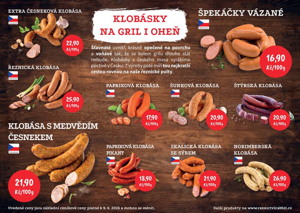 Leták RABBIT řeznictví - RABBIT řeznictví Grilování od 8.6. do 31.7.2026 - strana 2