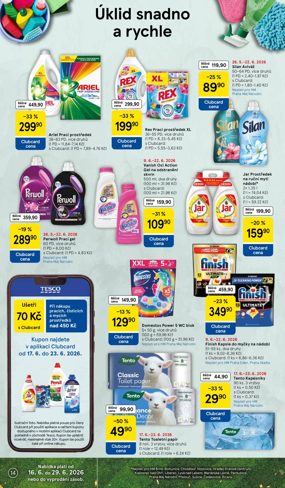 Tesco malé hypermarkety od 17.6. do 23.6.2026