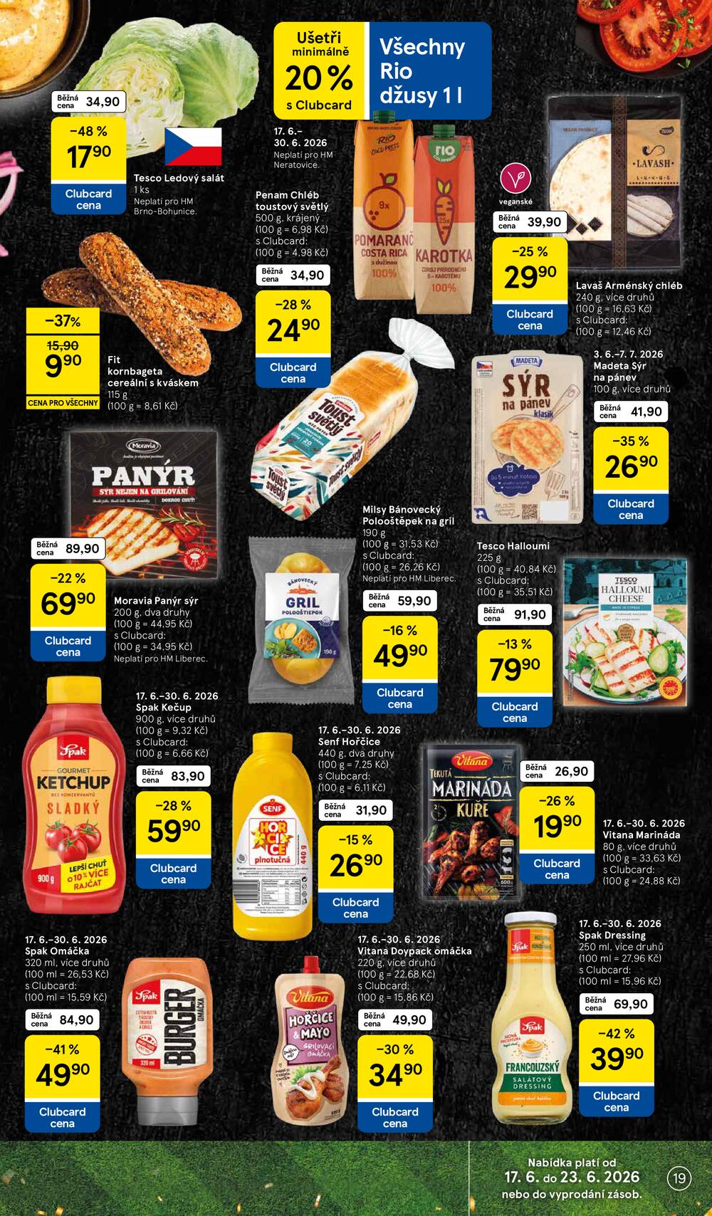 Tesco malé hypermarkety od 17.6. do 23.6.2026