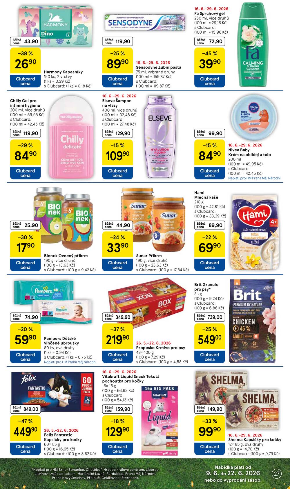 Leták Tesco - Tesco malé hypermarkety od 17.6. do 23.6.2026 - strana 27 Leták Tesco - Tesco malé hypermarkety od 17.6. do 23.6.2026 - strana 27