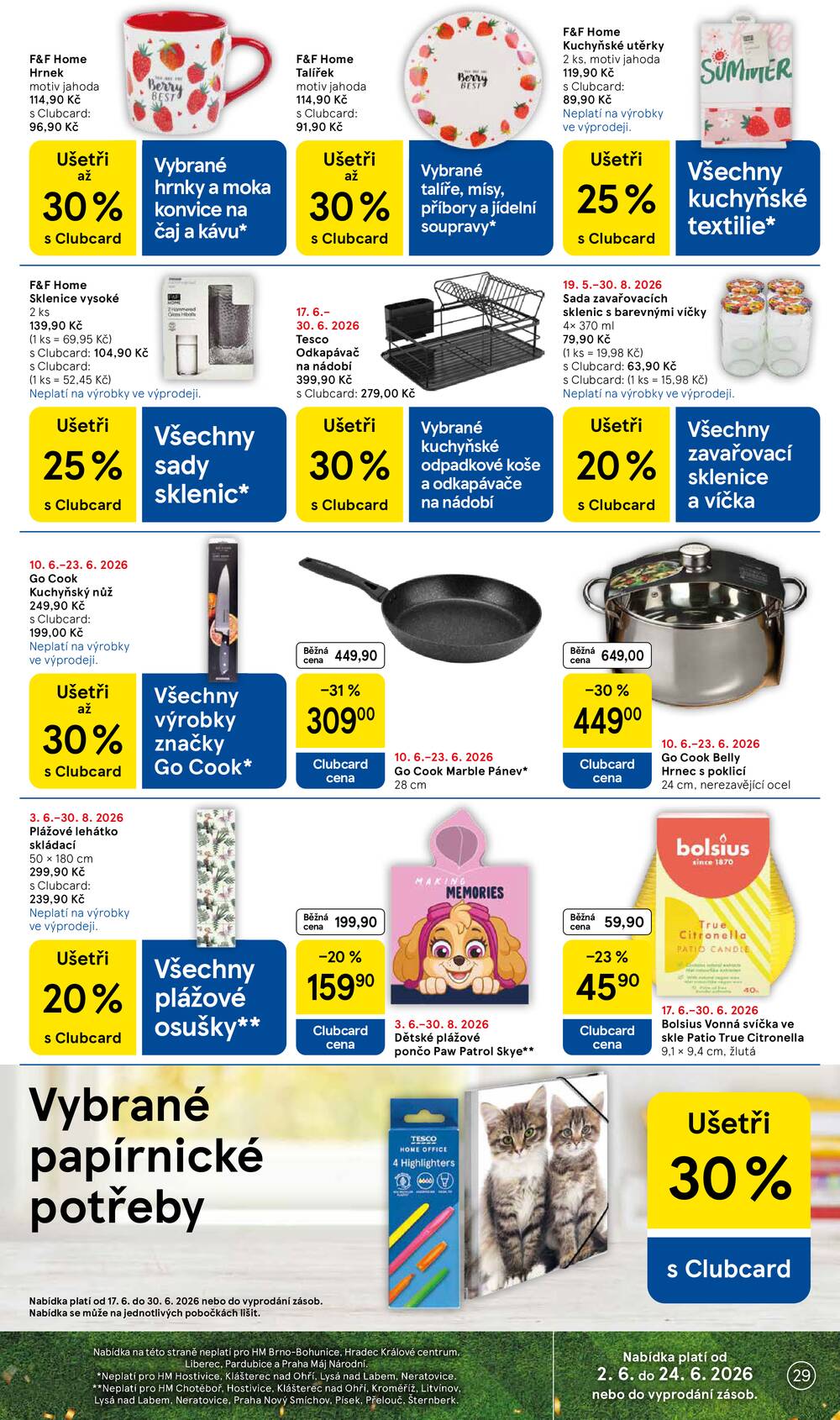 Tesco malé hypermarkety od 17.6. do 23.6.2026