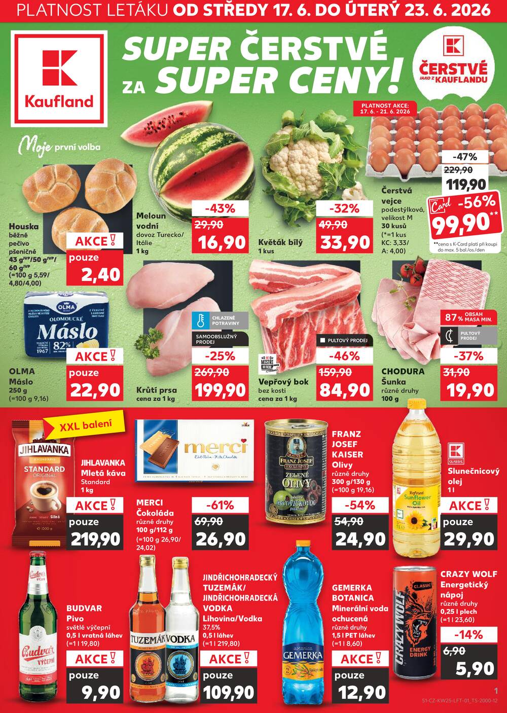 Leták Kaufland - Kaufland 17.6. - 23.6. - Kaufland - Bohumín - strana 1 Leták Kaufland - Kaufland 17.6. - 23.6. - Kaufland - Bohumín - strana 1