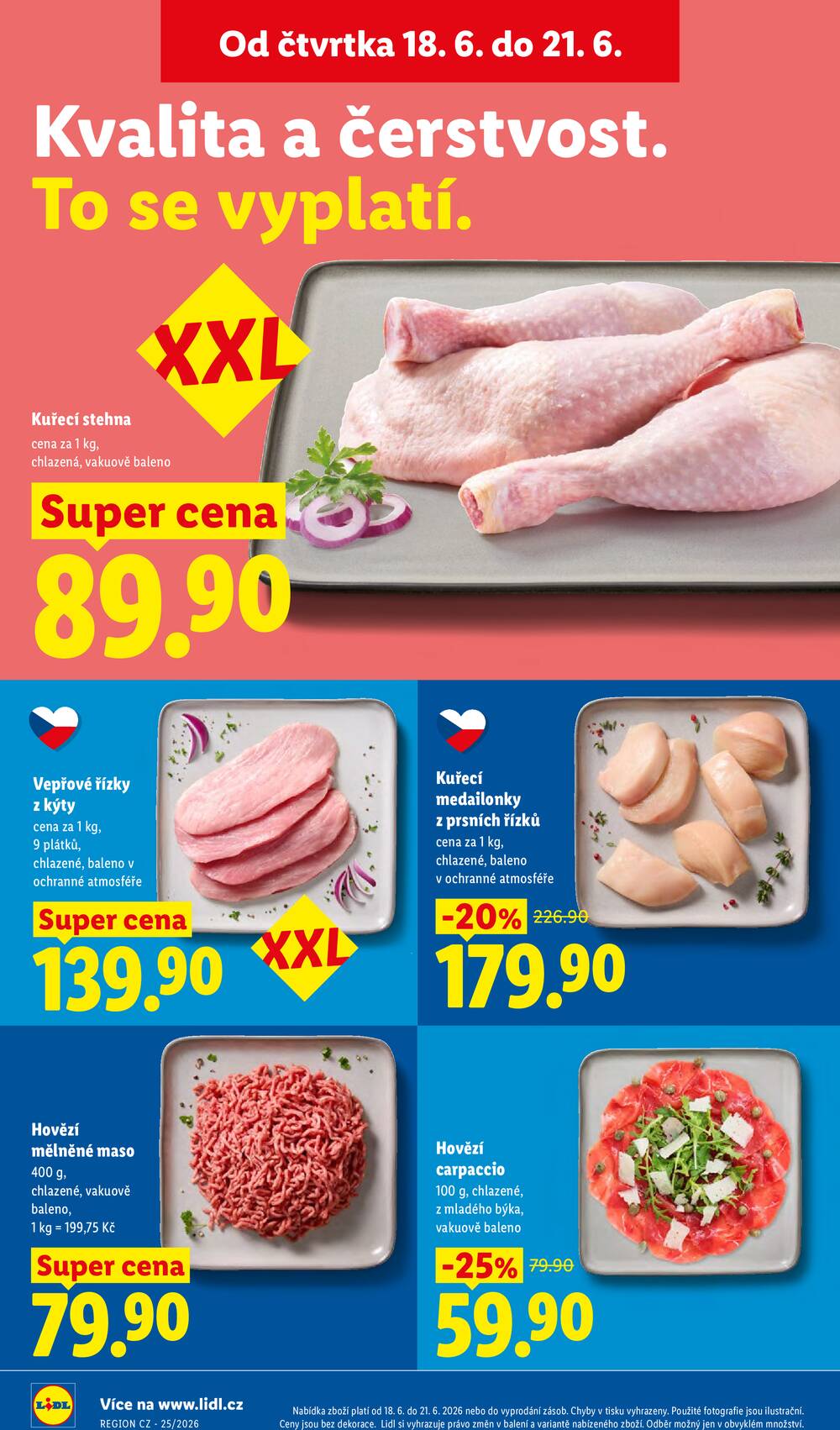 Lidl Čtvrtek od 18.6. do 21.6.2026