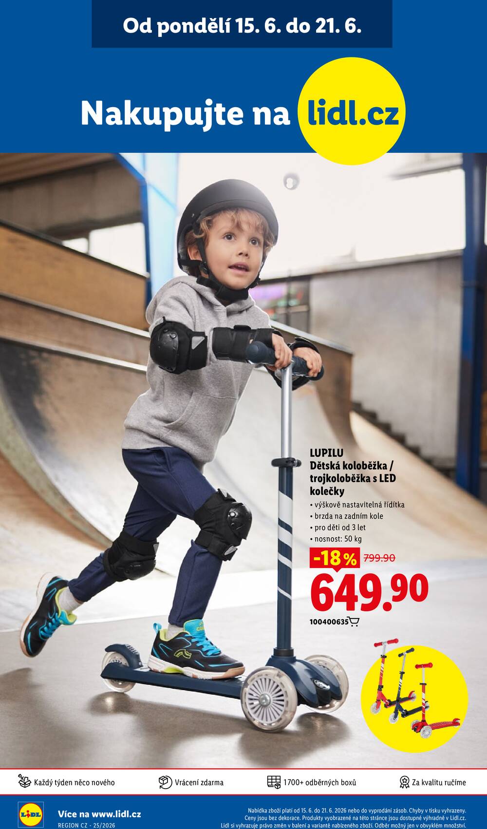 Lidl Čtvrtek od 18.6. do 21.6.2026