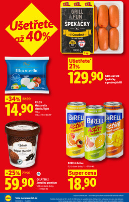 Lidl Čtvrtek od 18.6. do 21.6.2026
