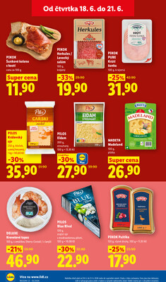 Lidl Čtvrtek od 18.6. do 21.6.2026