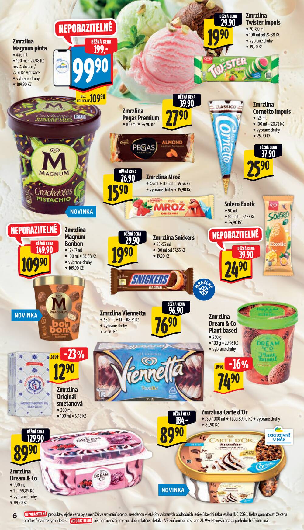 Leták Albert - Albert Supermarket Jihomoravský od 17.6. do 23.6.2026 - strana 12 Leták Albert - Albert Supermarket Jihomoravský od 17.6. do 23.6.2026 - strana 12