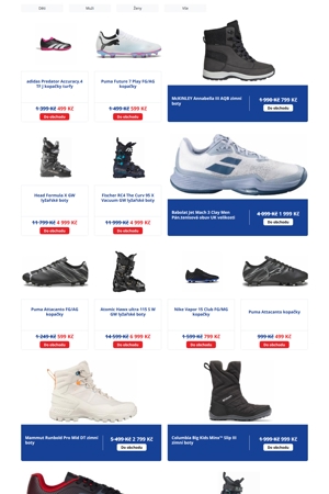 leták Intersport