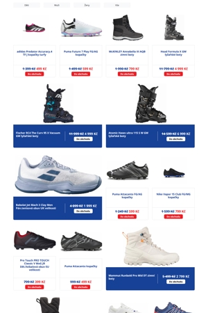 leták Intersport