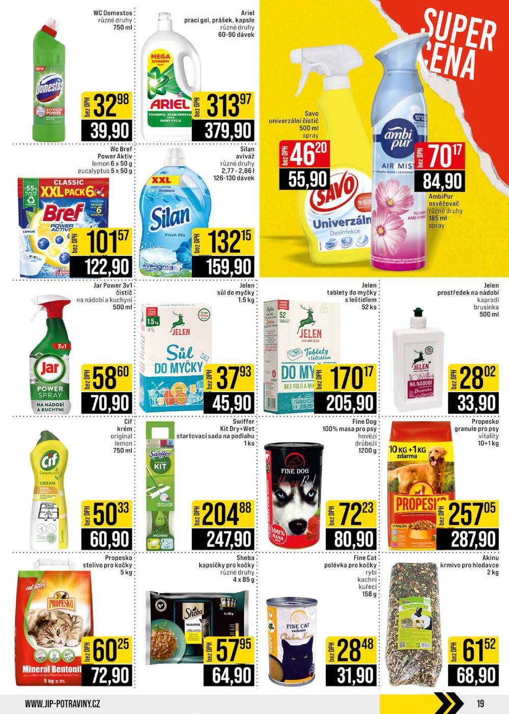 Leták JIP - JIP Cash & Carry Brno, Praha, Ostrava, Jilemnice, Pardubice, Ostrava, Karlovy Vary, Olomouc a Zlín od 17.6. do 23.6.2026 - strana 19 Leták JIP - JIP Cash & Carry Brno, Praha, Ostrava, Jilemnice, Pardubice, Ostrava, Karlovy Vary, Olomouc a Zlín od 17.6. do 23.6.2026 - strana 19