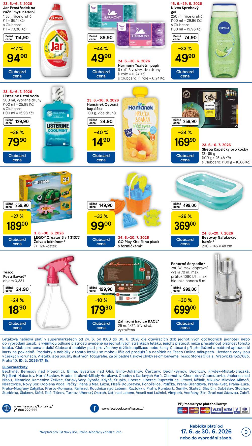 Tesco supermarkety od 24.6. do 30.6.2026