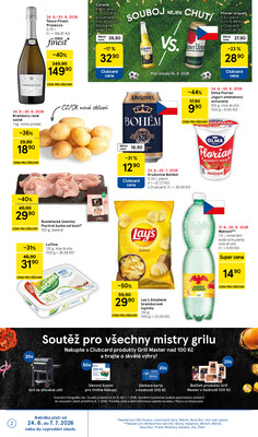 Tesco supermarkety od 24.6. do 30.6.2026