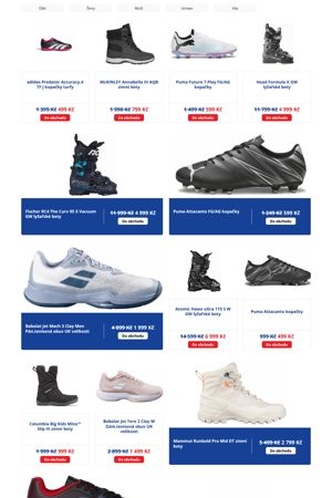 leták Intersport