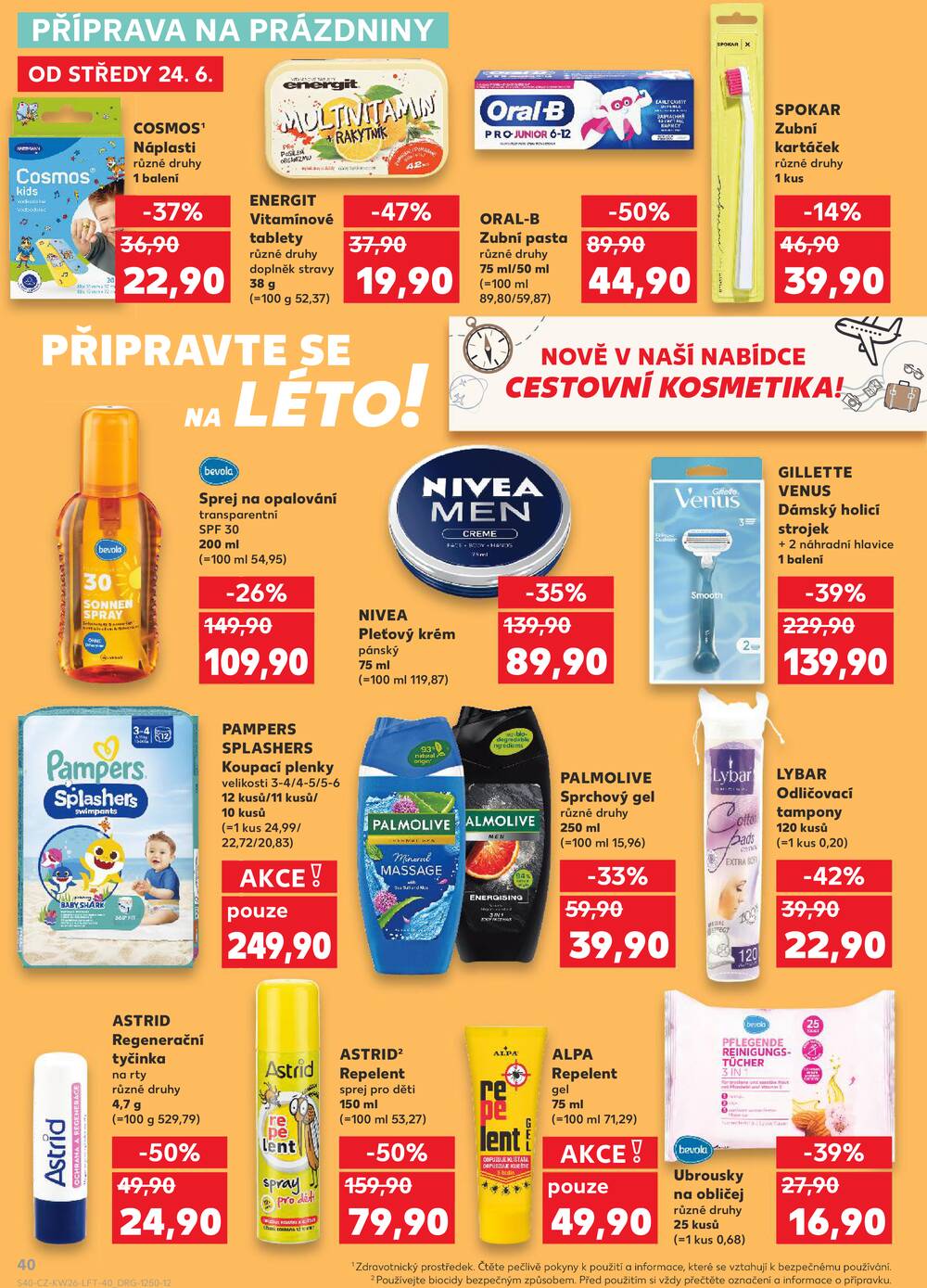 Leták Kaufland - Kaufland 24.6. - 30.6. - Kaufland - Třeboň - strana 40