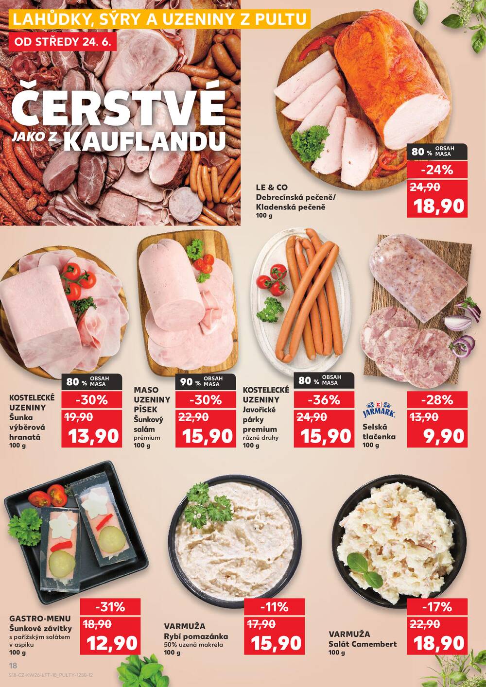Kaufland 24.6. - 30.6. - Kaufland - Praha 6 (Podbaba)