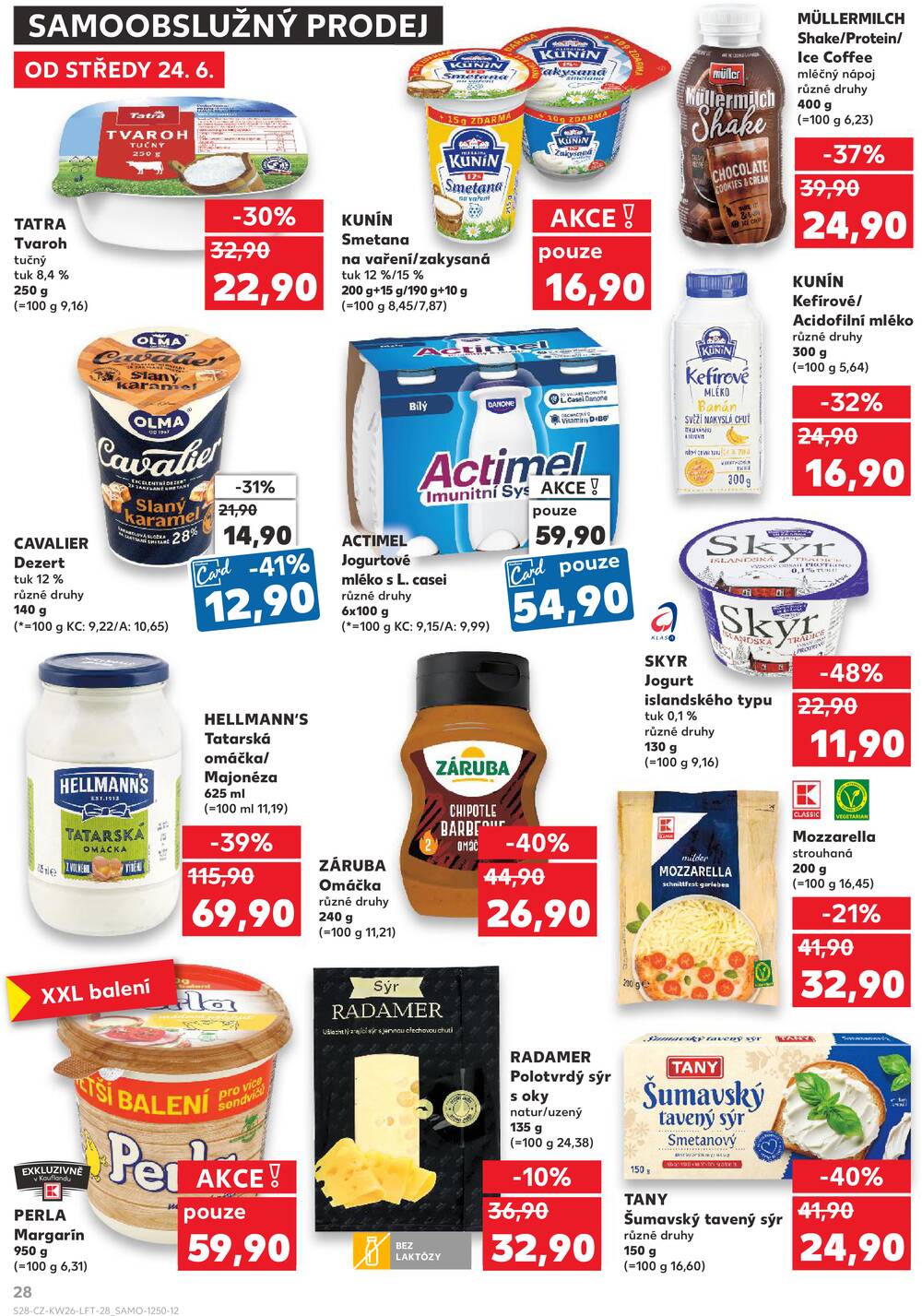 Kaufland 24.6. - 30.6. - Kaufland - Praha 6 (Podbaba)