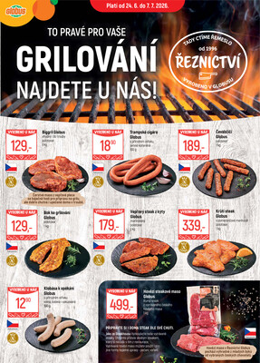 leták Globus