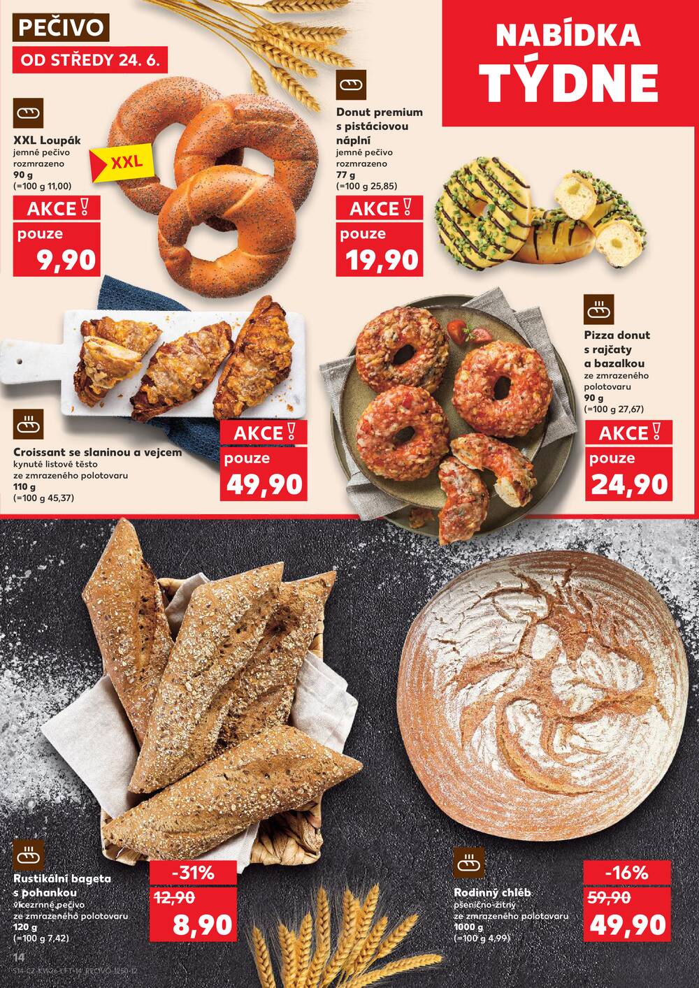 Leták Kaufland - Kaufland 24.6. - 30.6. - Kaufland - Strakonice - strana 14