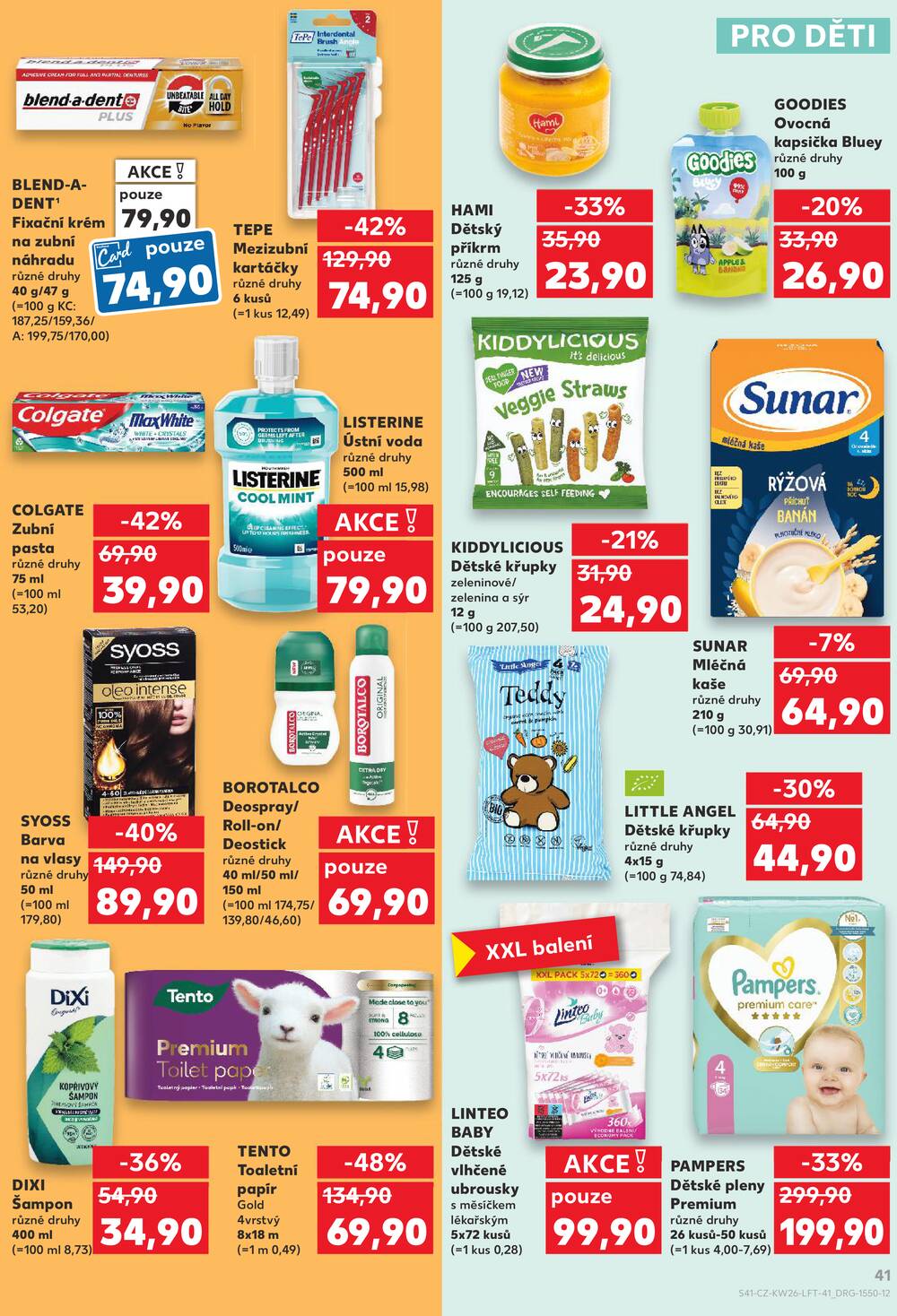 Leták Kaufland - Kaufland 24.6. - 30.6. - Kaufland - Náchod - strana 41