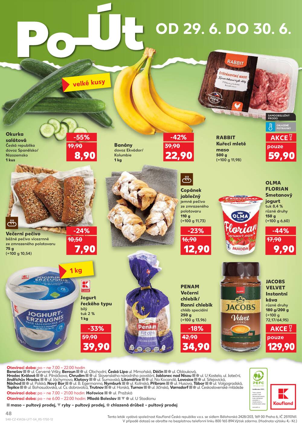 Leták Kaufland - Kaufland 24.6. - 30.6. - Kaufland - Náchod - strana 48