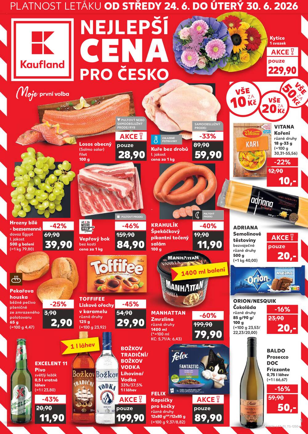 Kaufland 24.6. - 30.6. - Kaufland - Most