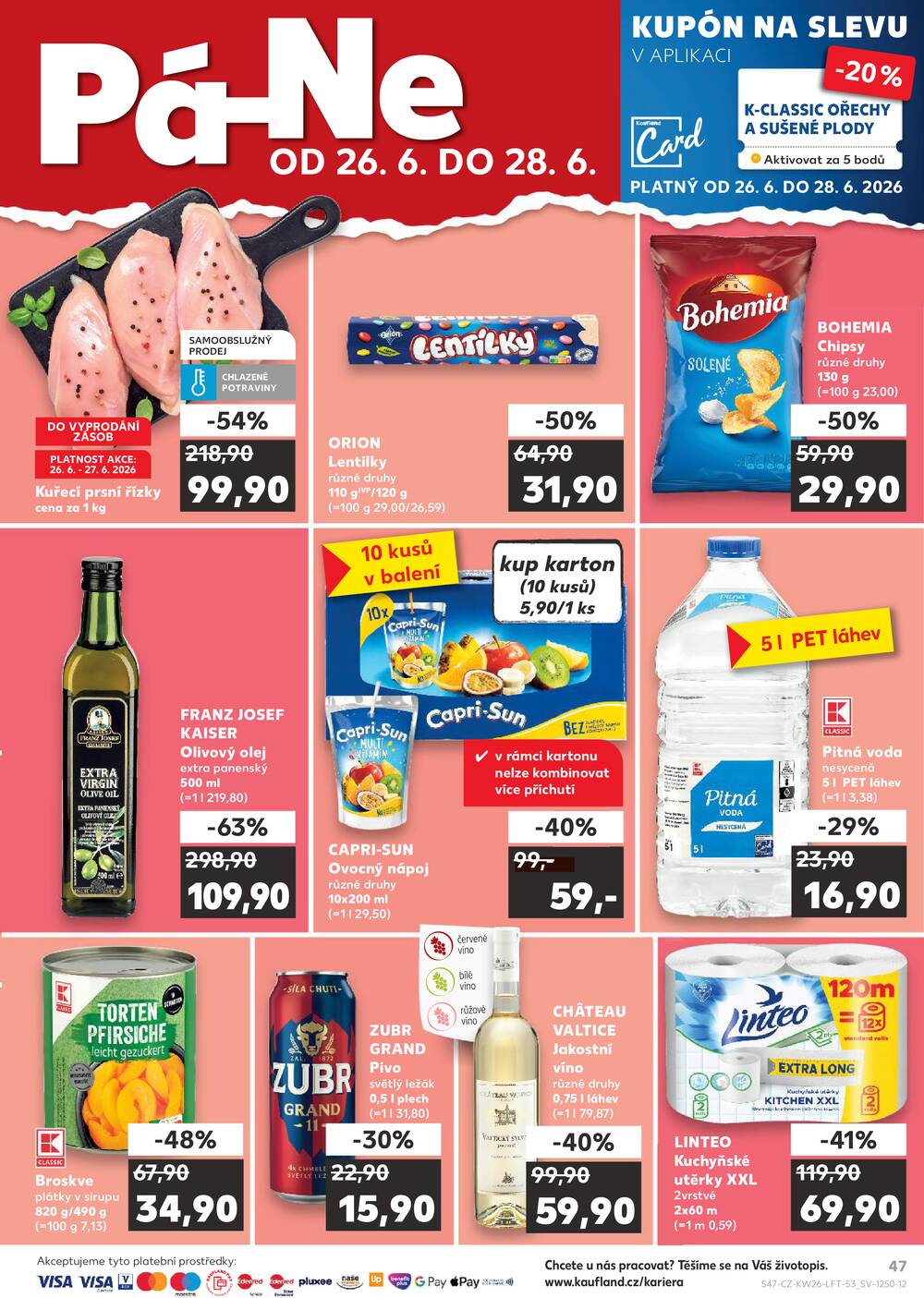 Kaufland 24.6. - 30.6. - Kaufland - Most