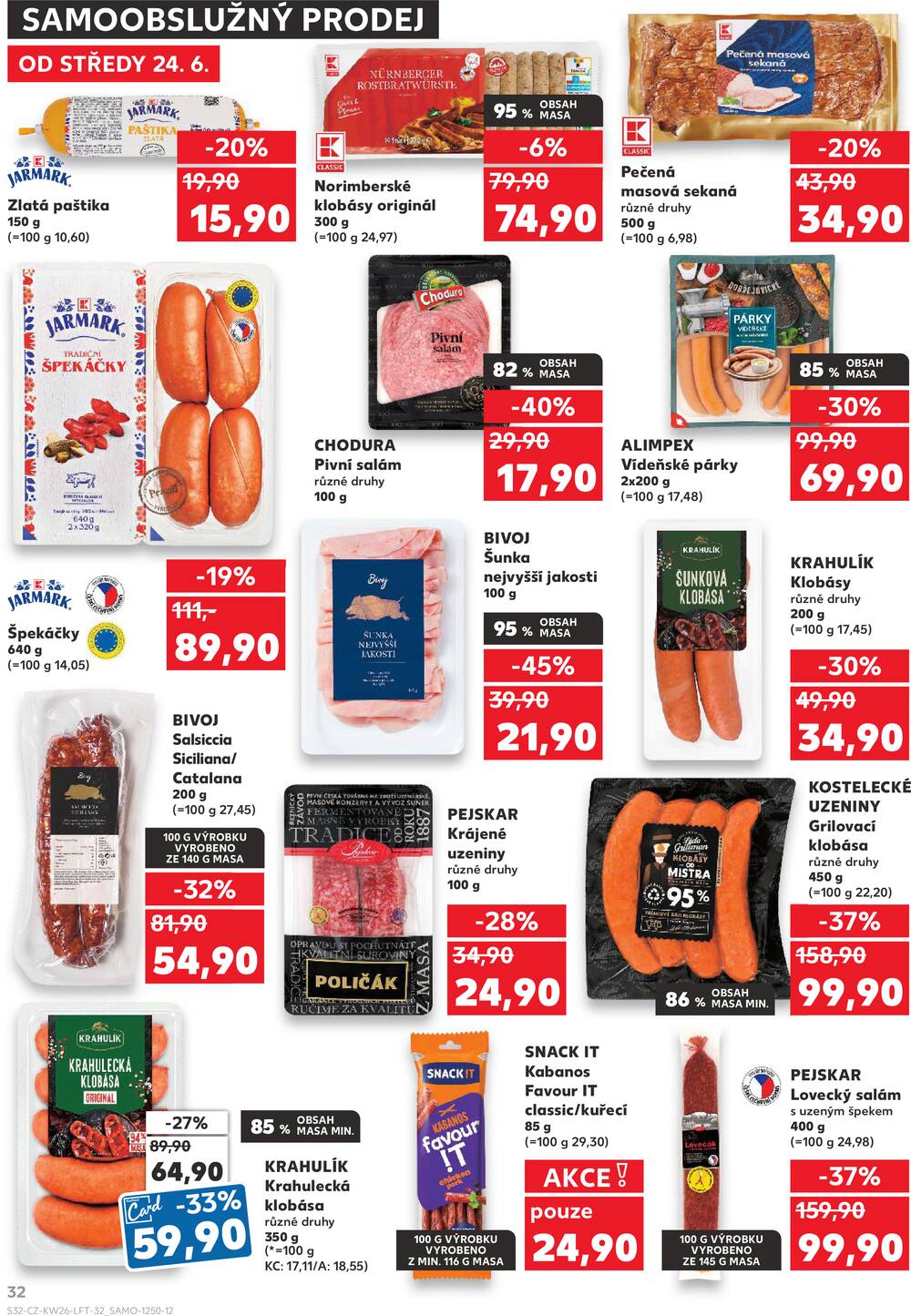 Kaufland 24.6. - 30.6. - Kaufland - Litvínov