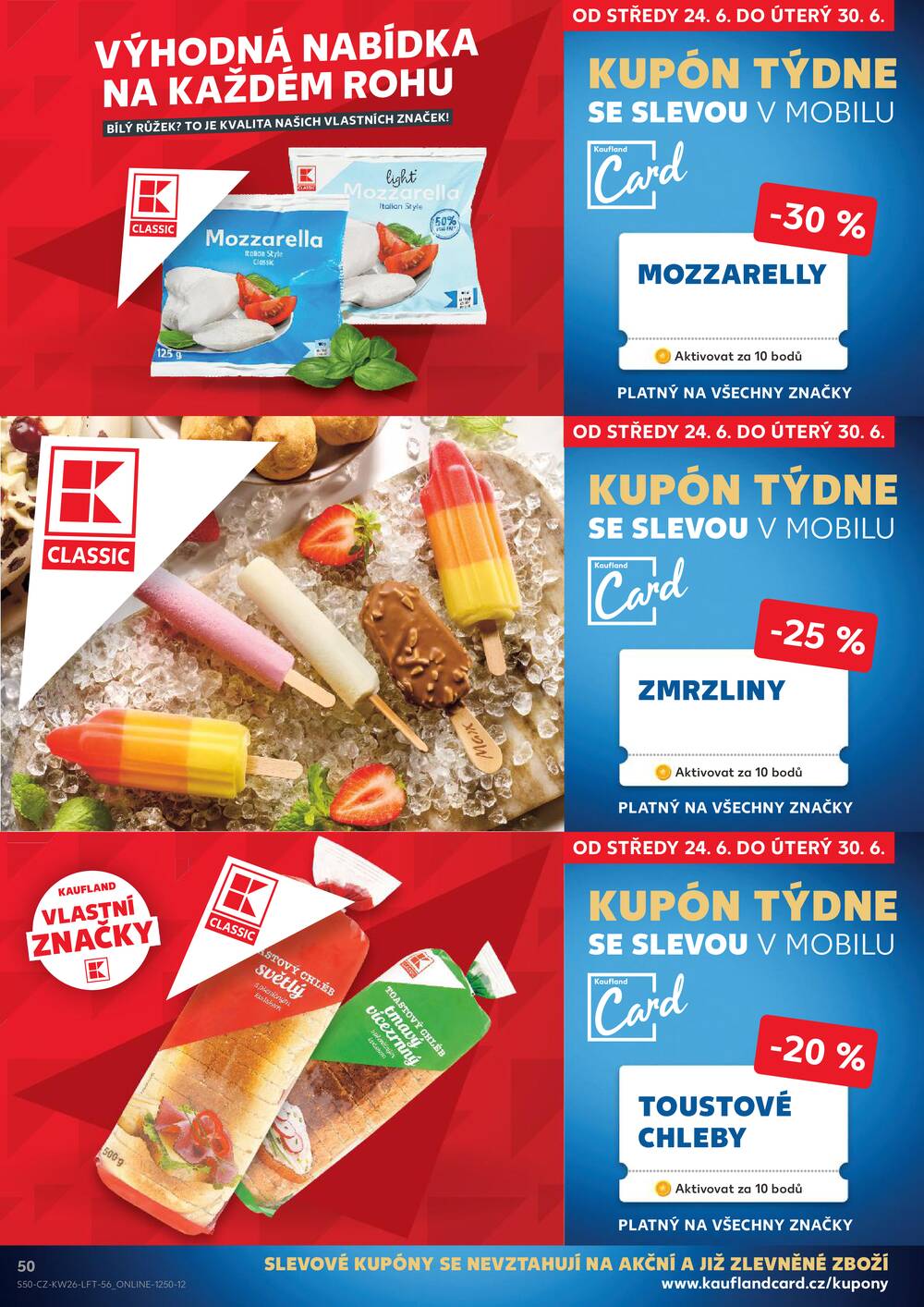 Kaufland 24.6. - 30.6. - Kaufland - Pelhřimov