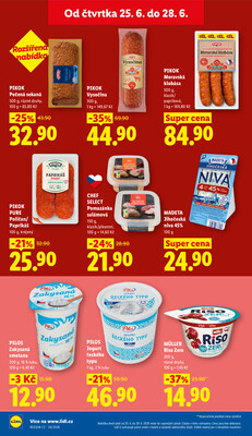Lidl Čtvrtek od 25.6. do 28.6.2026