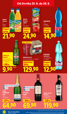 Lidl Čtvrtek od 25.6. do 28.6.2026