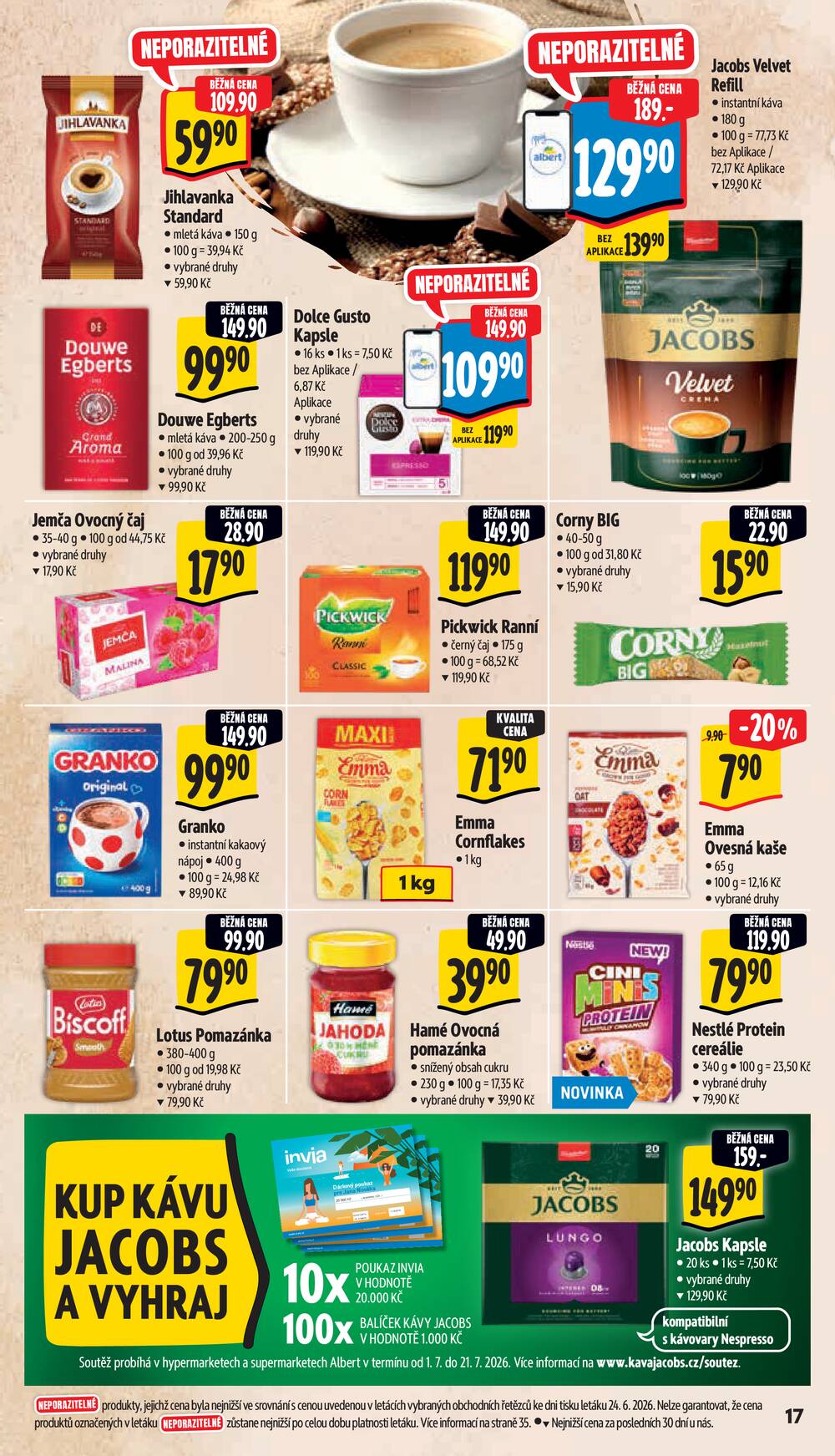Albert Hypermarket Jihomoravský od 1.7. do 7.7.2026