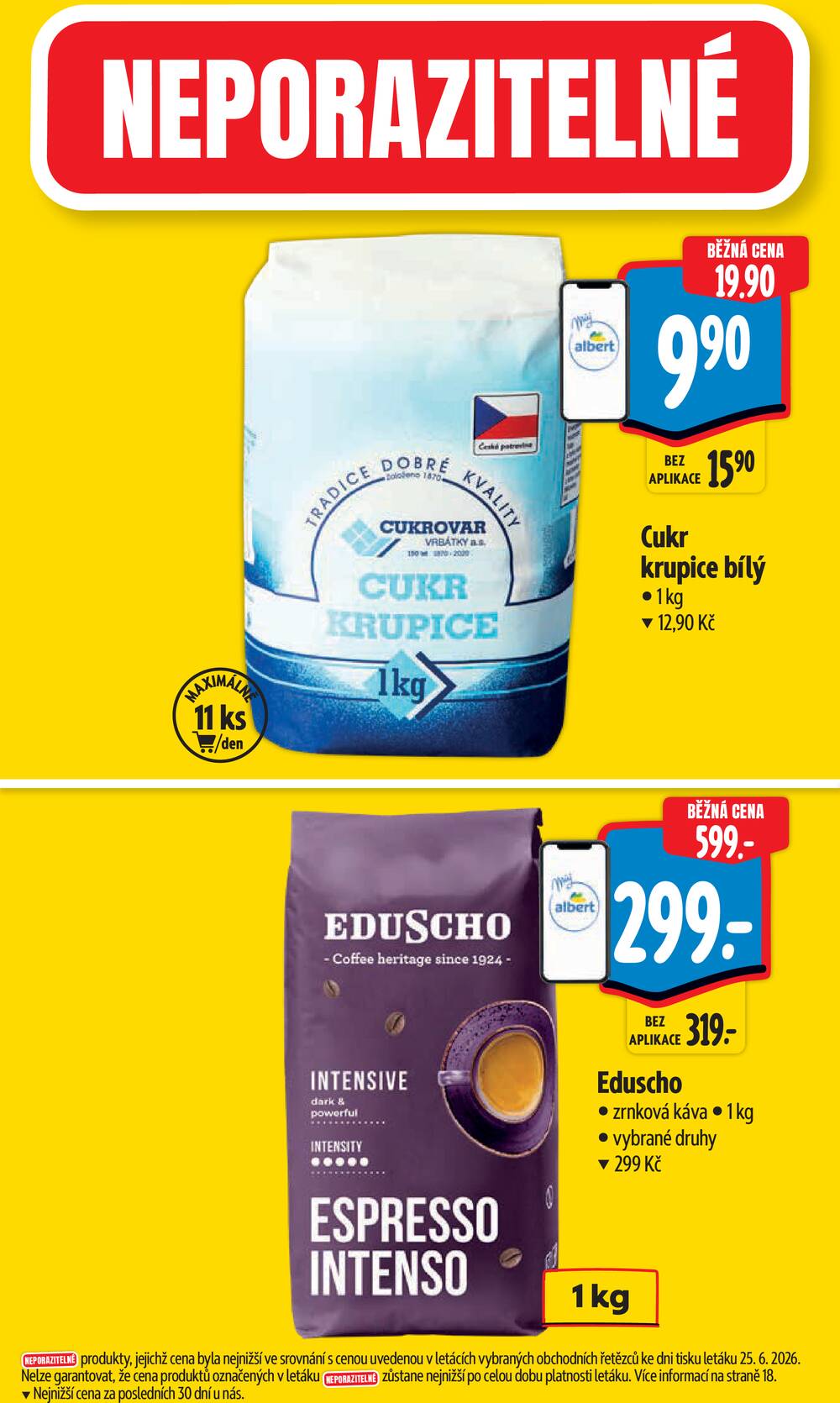 Albert Supermarket Jihomoravský od 1.7. do 7.7.2026