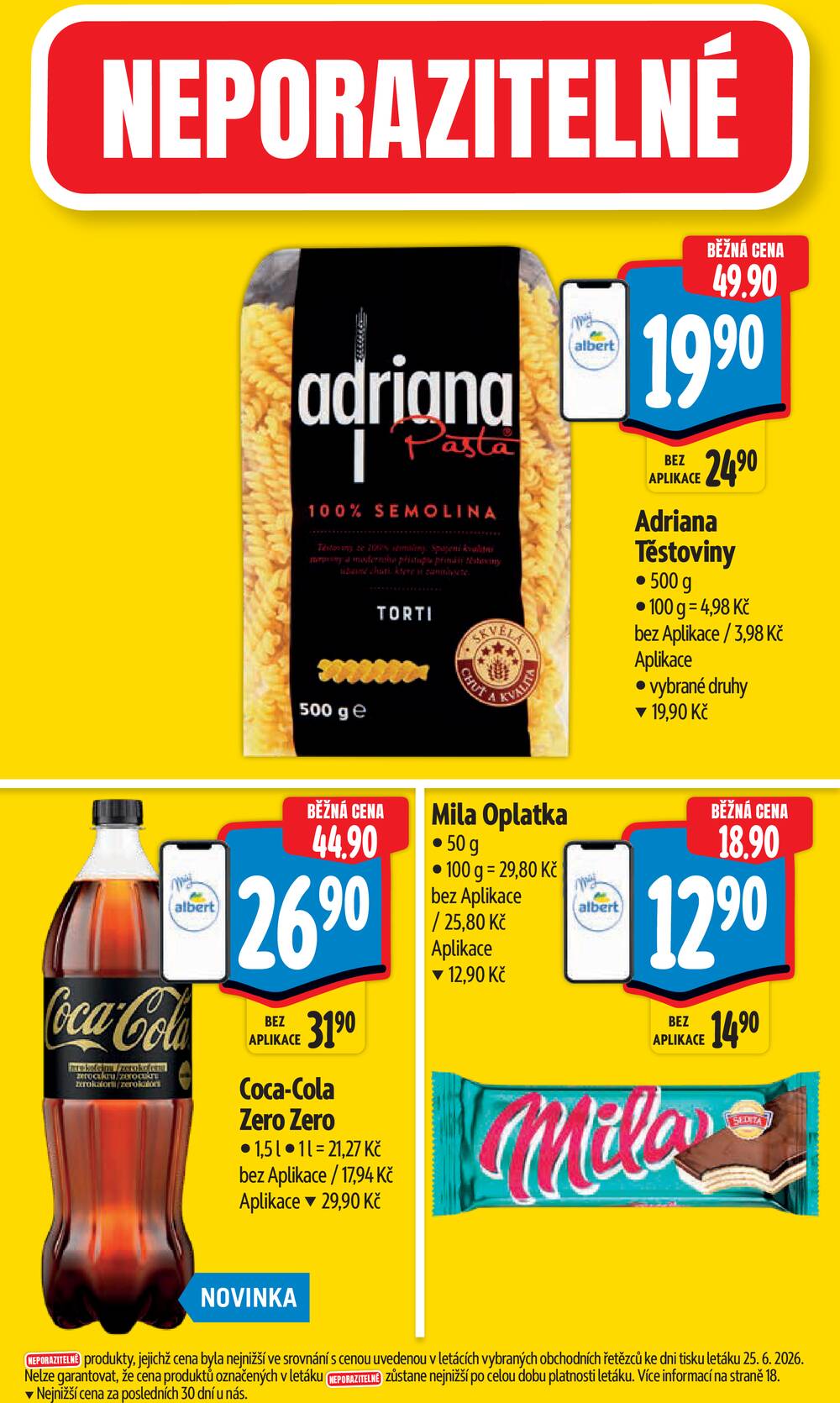 Albert Supermarket Jihomoravský od 1.7. do 7.7.2026