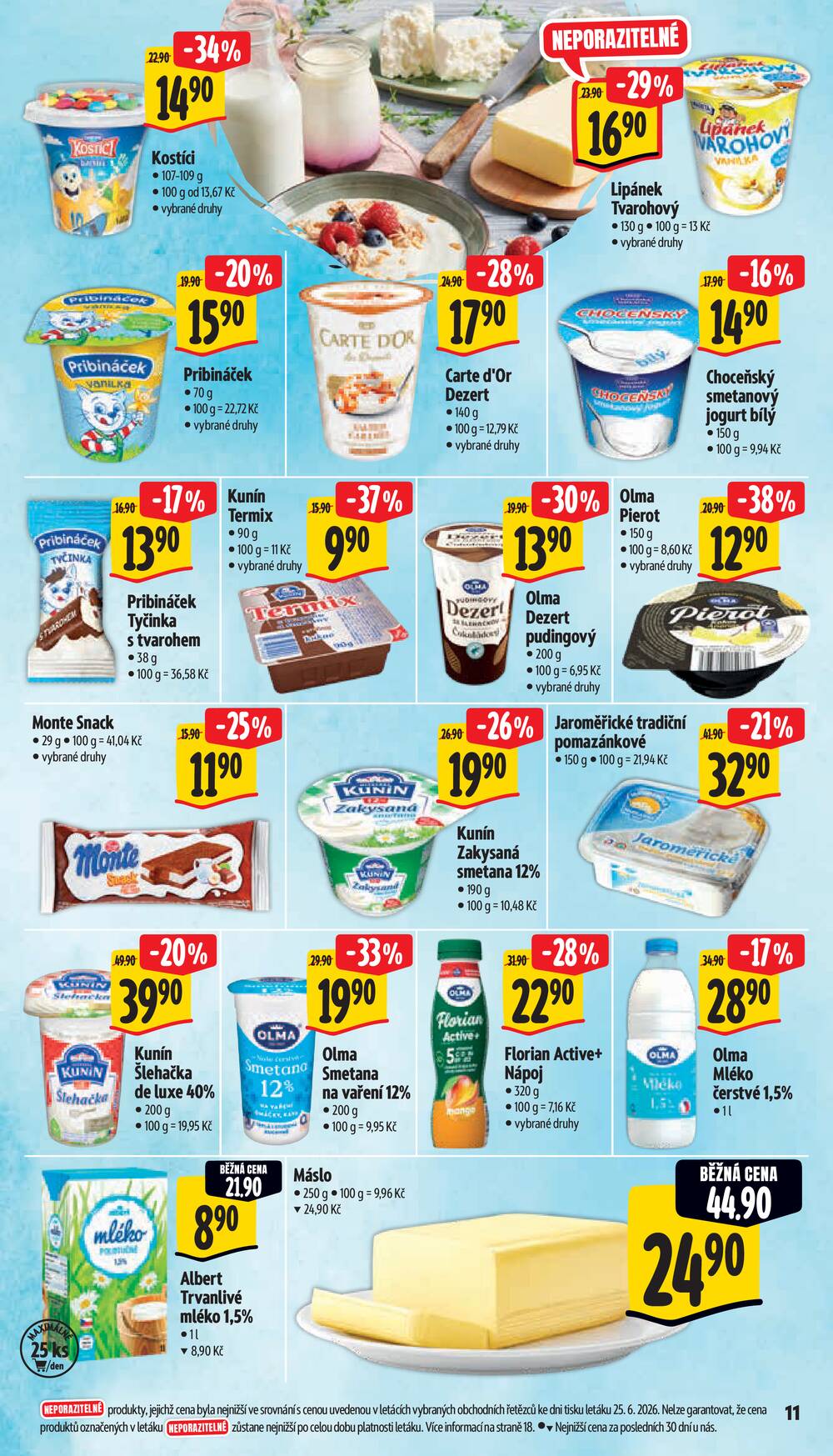 Albert Supermarket Jihomoravský od 1.7. do 7.7.2026